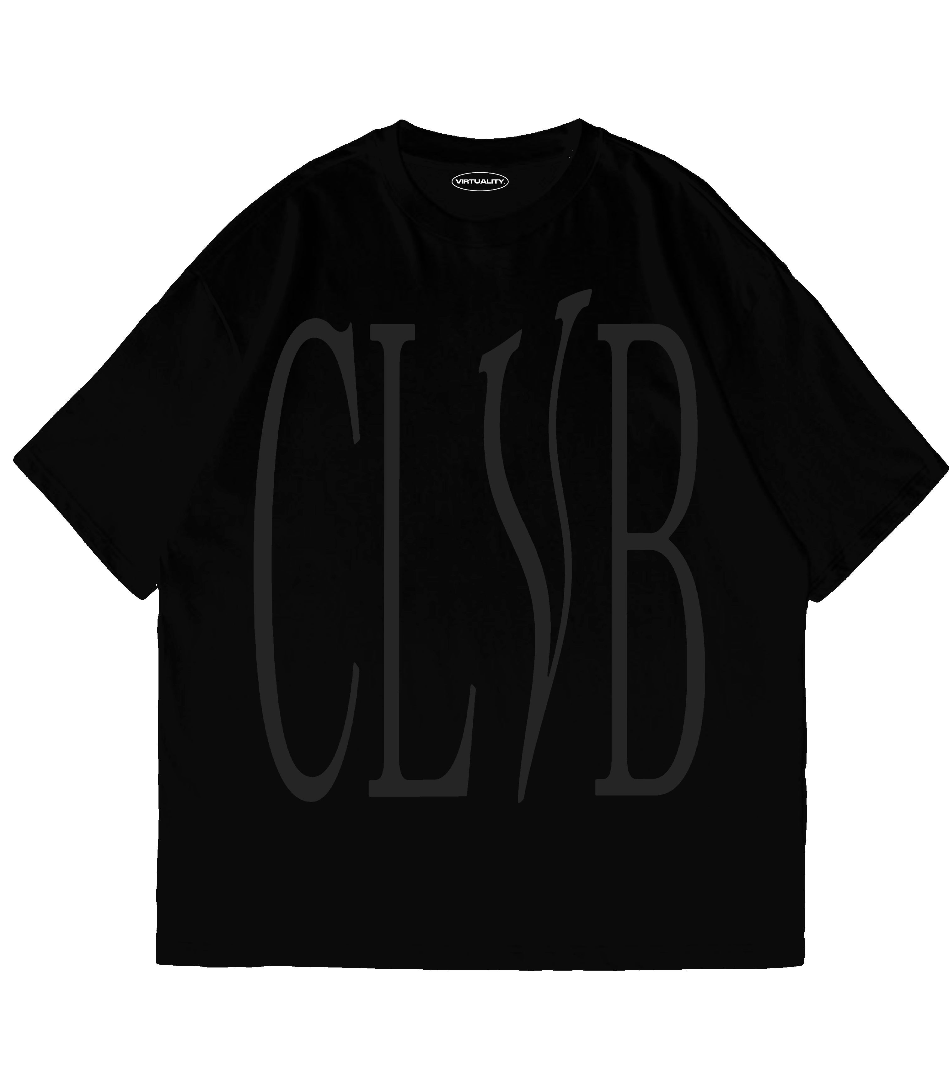 Full Black CLVB T-Shirt